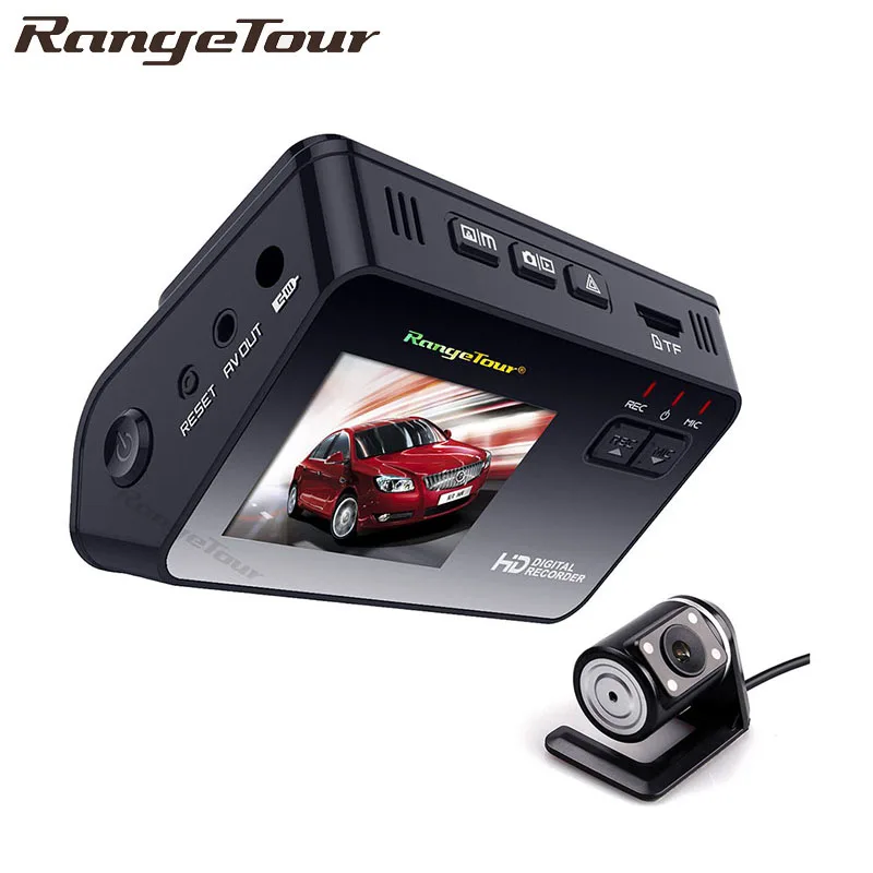 

Dual Lens Hidden Car DVR Registrator B10 Plus Dash Cam Full HD 1080P 170 Degree G-Sensor Dual Camera Driving Recorder