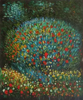 

High quality Oil painting Canvas Reproductions Apple Tree I by Gustav Klimt Painting hand painted