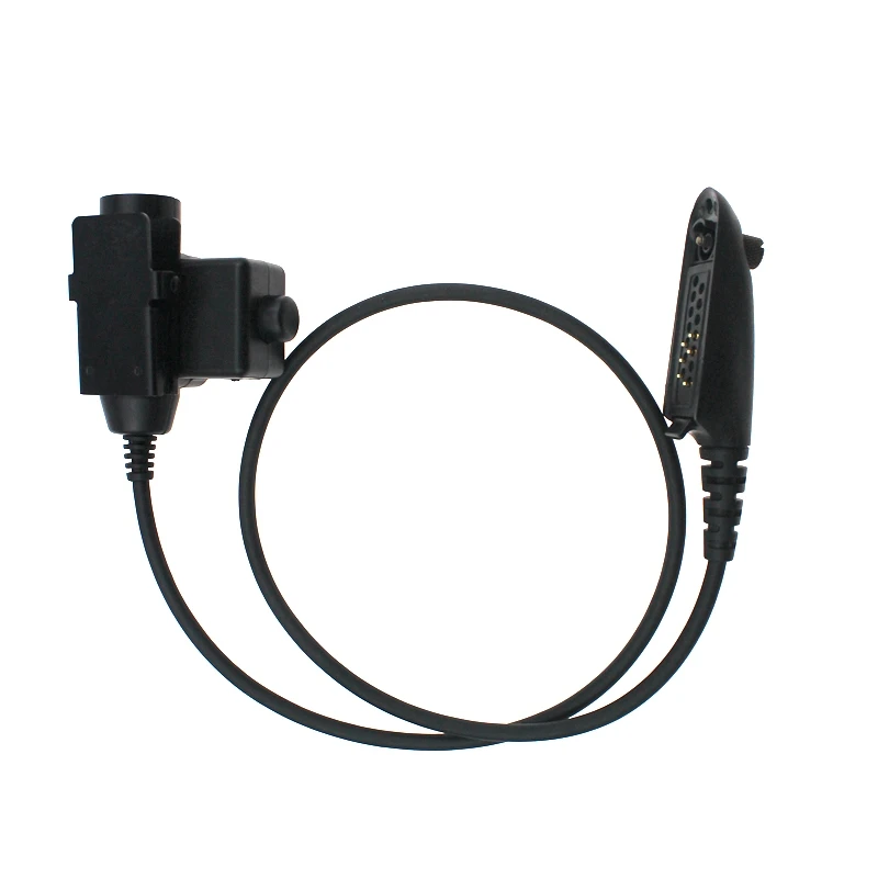 Тактический Bowman Elite II радиогарнитура наушники с U94 стиль PTT для Motorola Walkie Talkie GP140 GP320