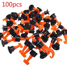 100 шт. система выравнивания плитки система выравнивания карреляжа зажим Регулируемый локатор Распорки плоскогубцы уровень клинья ручные инструменты