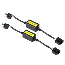 2Ps Error Free Canbus Decoder for LED Headlight for Car SUV Led Car Bulb Lamps Can-Bus H4 H7 H8 H11 H3 H1 9005/HB3 9006/HB4 pair h4 hb3 hb4 led car headlight canbus decoders h7 h11 h13 anti flicker error free h1 h3 warning resistor canceller