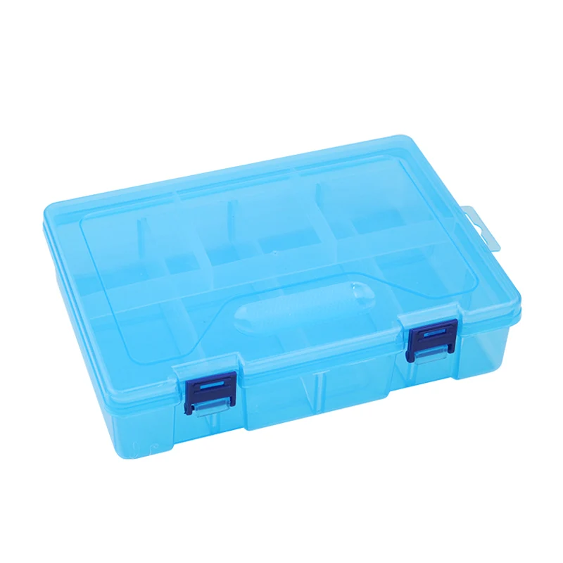 

Electronic Accessories Storage Box 3x4 grid 2 layer Detachable Plastic Storage Case for Electronic Components for