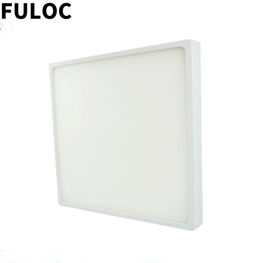

FULOC led panel 8W/15W/20W/30W Square Panel LED Aluminum LED Panel Light Surface Mounted Downlight ceiling down lamp
