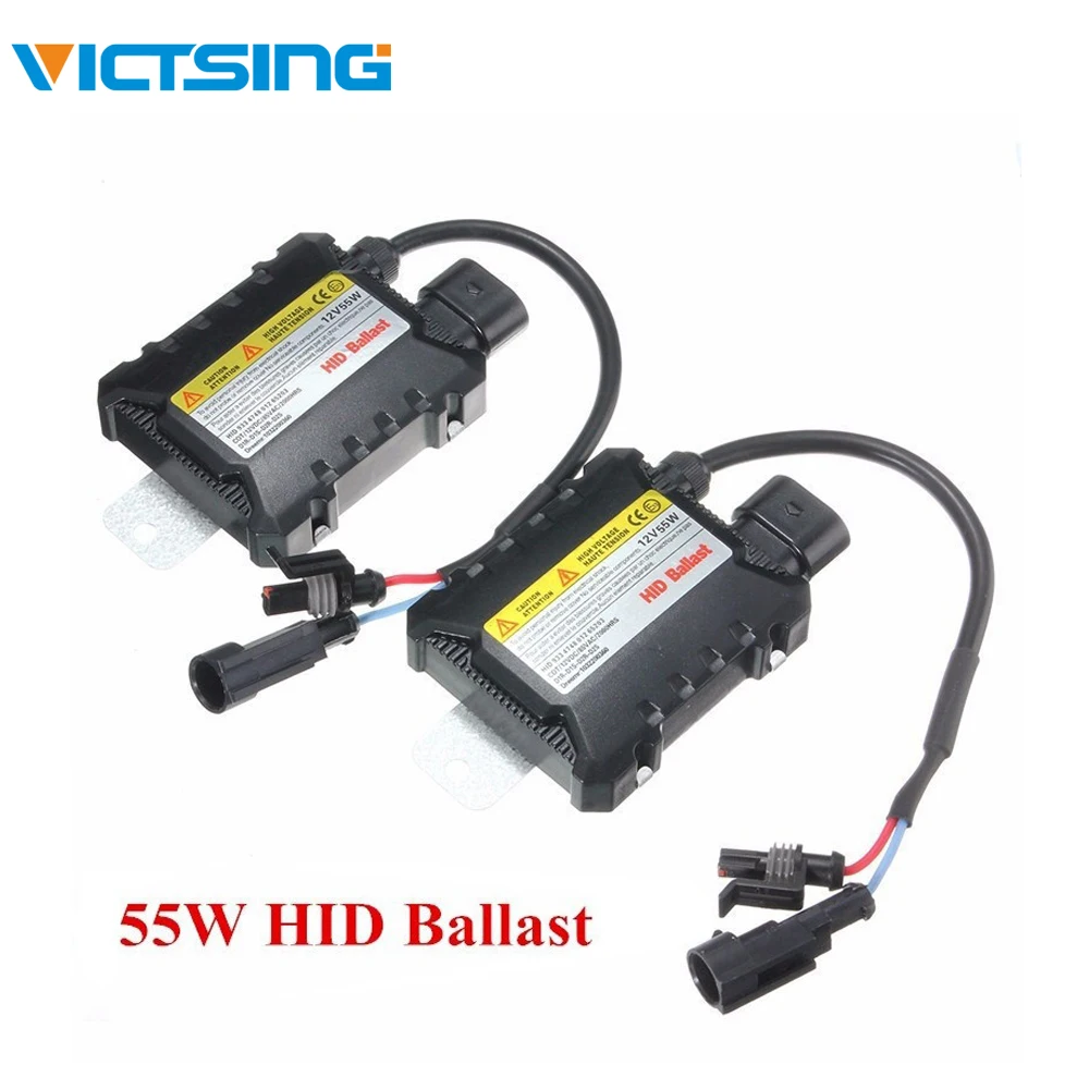 VicTsing 1 пара 55 Вт Универсальный Xenon HID сменный конверсионный Комплект DC 12 В цифровой