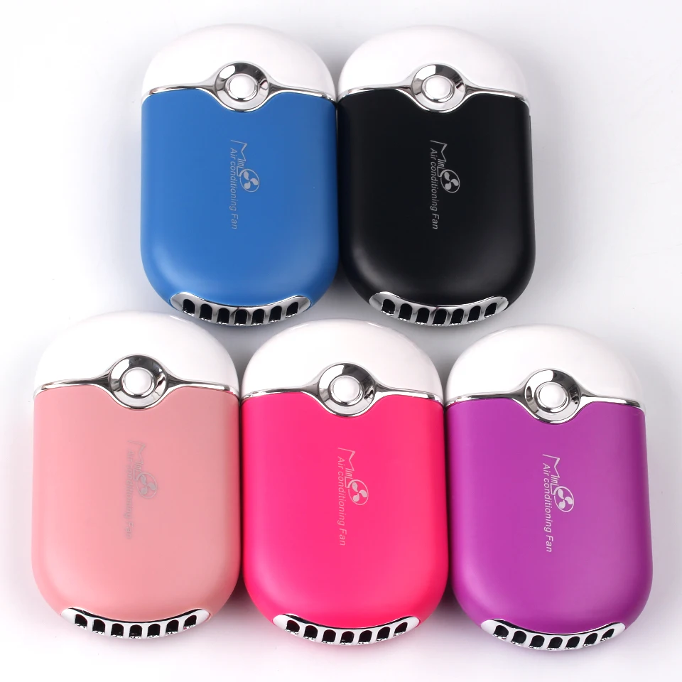 

USB Charge Portable Mini Fan Handheld Air Conditioning Cooling Refrigeration Fan Dryer for False Eyelash Polish Dryer Outdoor