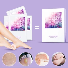 2 шт./пакет пилинг ступней отшелушивающая маска для ног удаление мертвой кожи кутикулы Уход за пятками педикюрные носки