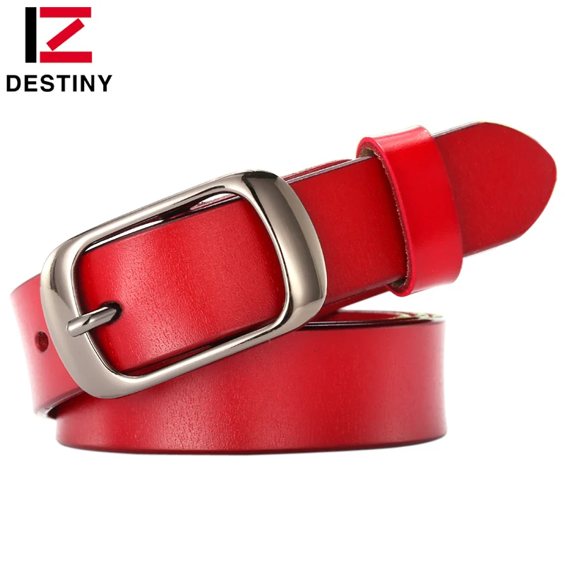 DESTINY Designer Belts font b Women b font Strap High Quality Genuine Leather Famous Brand ladies