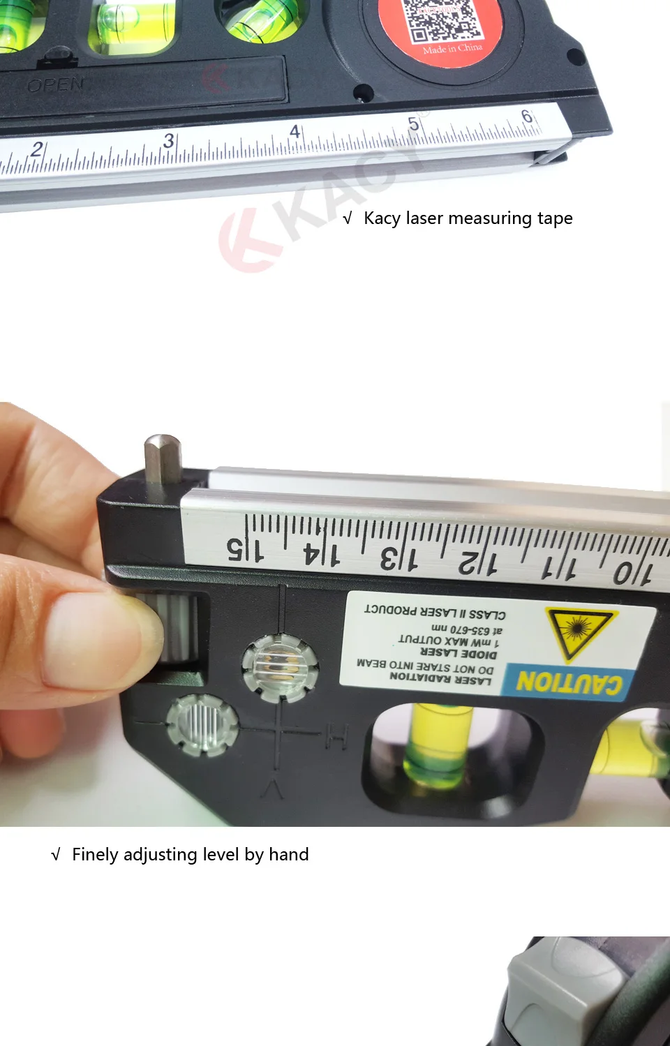 08 KACY MT16 Aluminum mini laser pro