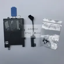 New Emay GAAHOO laptop parts for DELL PRECISION M7510 HDD caddy bracket 0745TM and cable 05WNPC free nylokscrews