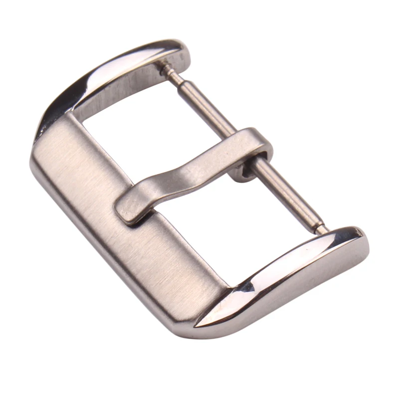 Пряжка для ремешка наручных часов 20 шт. из нержавеющей стали с матовой
