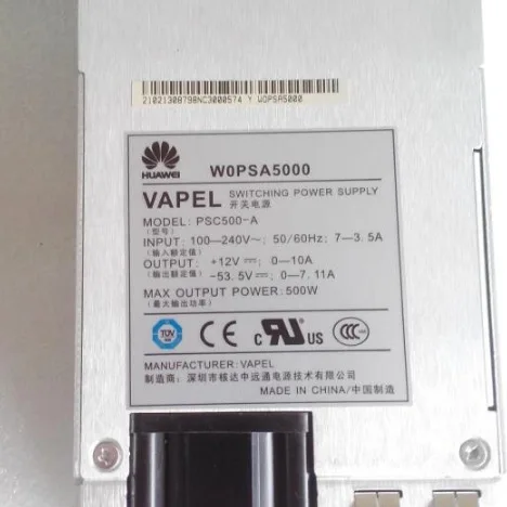 

Power supply for WOPSA5000 W0PSA5000 PSC500-A 500W well tested working