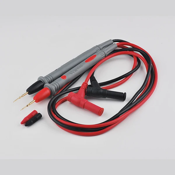 

Superbat 1pair(2pcs) SMD PCB Fine Sharp Point Test Probe Pen Cable Leads Banana Plug for DMM Digial Meter Multimeter 1000V 20A