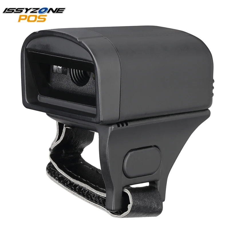 Portátil do Código de Barras do Ccd Issyzonepos para o Armazém 1d de Bluetooth qr do Varredor do Código de Barras do Anel de Issyzonepos Varredor para Armazém Logístico Windows Ios Android 2d – o