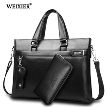 WEIXIER Brand Men Bag High Quality Classic PU Leather Man Briefcase Men's Business Handbag Messenger Bags Computer Laptop Bag WEIXIER Brand Men Bag High Quality Classic PU Leather Man Briefcase Men's Business Handbag Messenger Bags Computer Laptop Bag