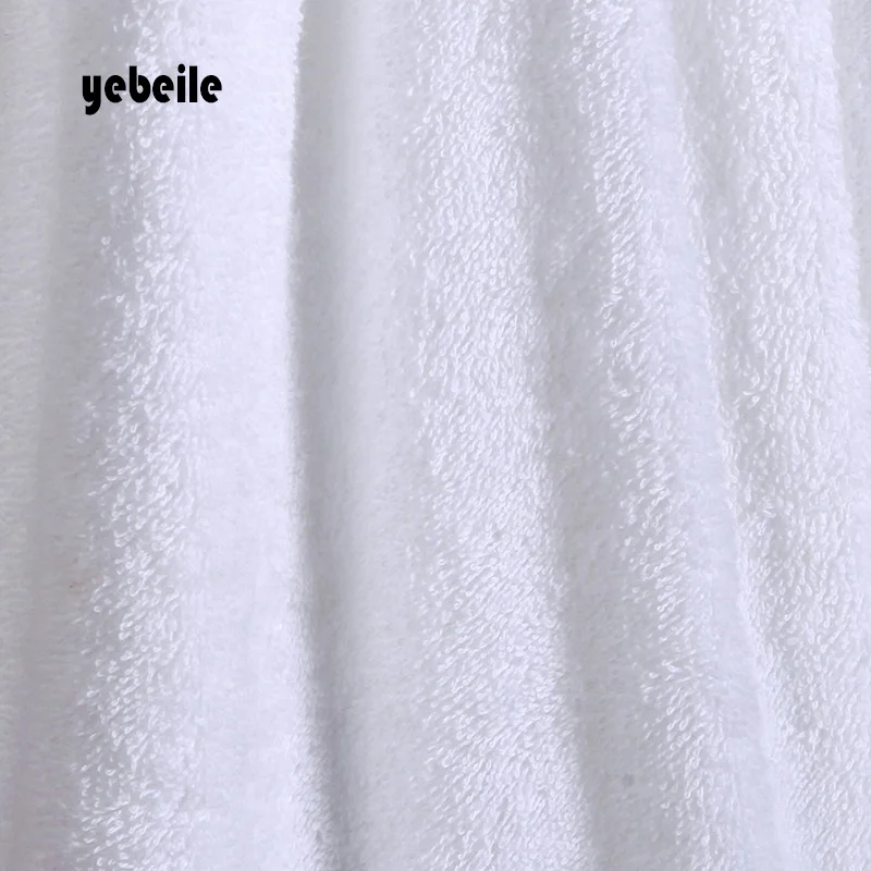 Yebeile cotton Embroidered Imperial Crown Cotton White Hotel towel facetowel, hand towel bathtowel Absorbent Towel sets