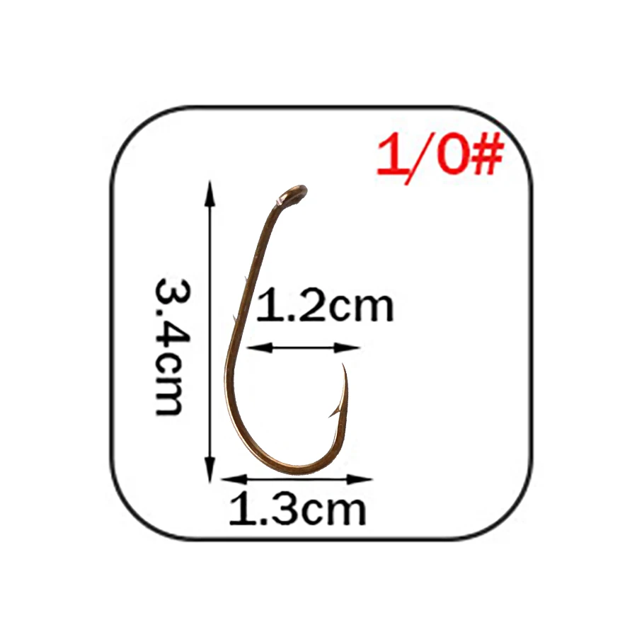 W. P. E брендовый рыболовный крючок, 3 упаковки/Лот, колючий крючок, Размер 1#-4#1/0#-4/0#, рыболовный крючок для ловли карпа, Корейская Высокоуглеродистая сталь, рыболовные снасти - Цвет: Бургундия