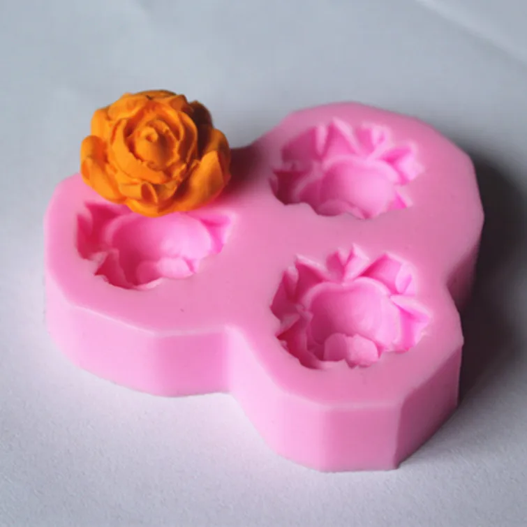 2.6cm flower F0041 Fondant Mold Silicone Sugar mini mold Craft Molds