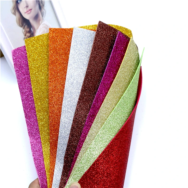  10Pcs/lot 20*30cm Sponge Paper Glitter Flash Handcraft EVA Foam Paper Sheets Kindergarten DIY Craft - 32921700616