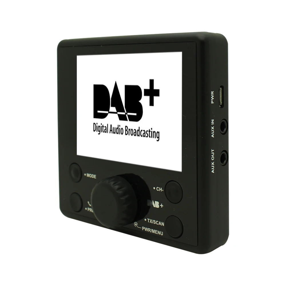 Автомобильный приемник адаптер DAB с Bluetooth Универсальный DVB радио FM передатчик