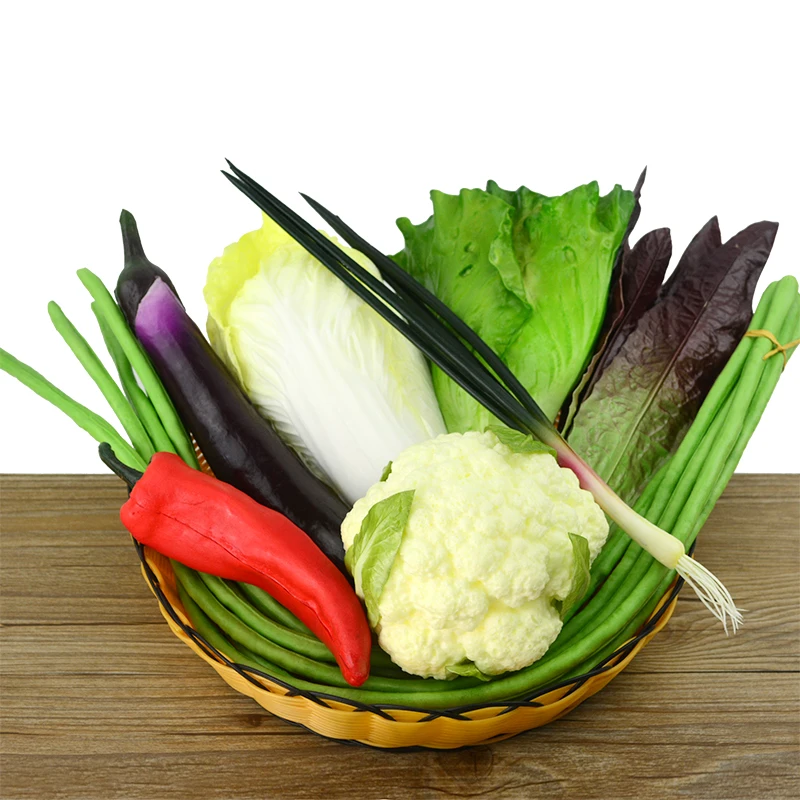 Artificial Vegetables Simulation Vegetable Model Fake Photography Prop
