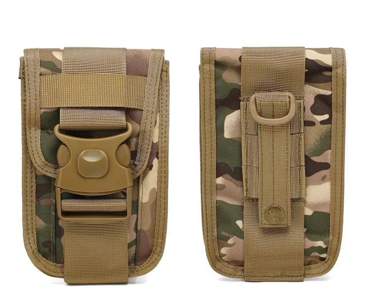 Спортивная тактическая поясная сумка для бега, чехол-держатель для мобильного телефона, кемпинга, туризма, путешествий, военная сумка - Цвет: CP