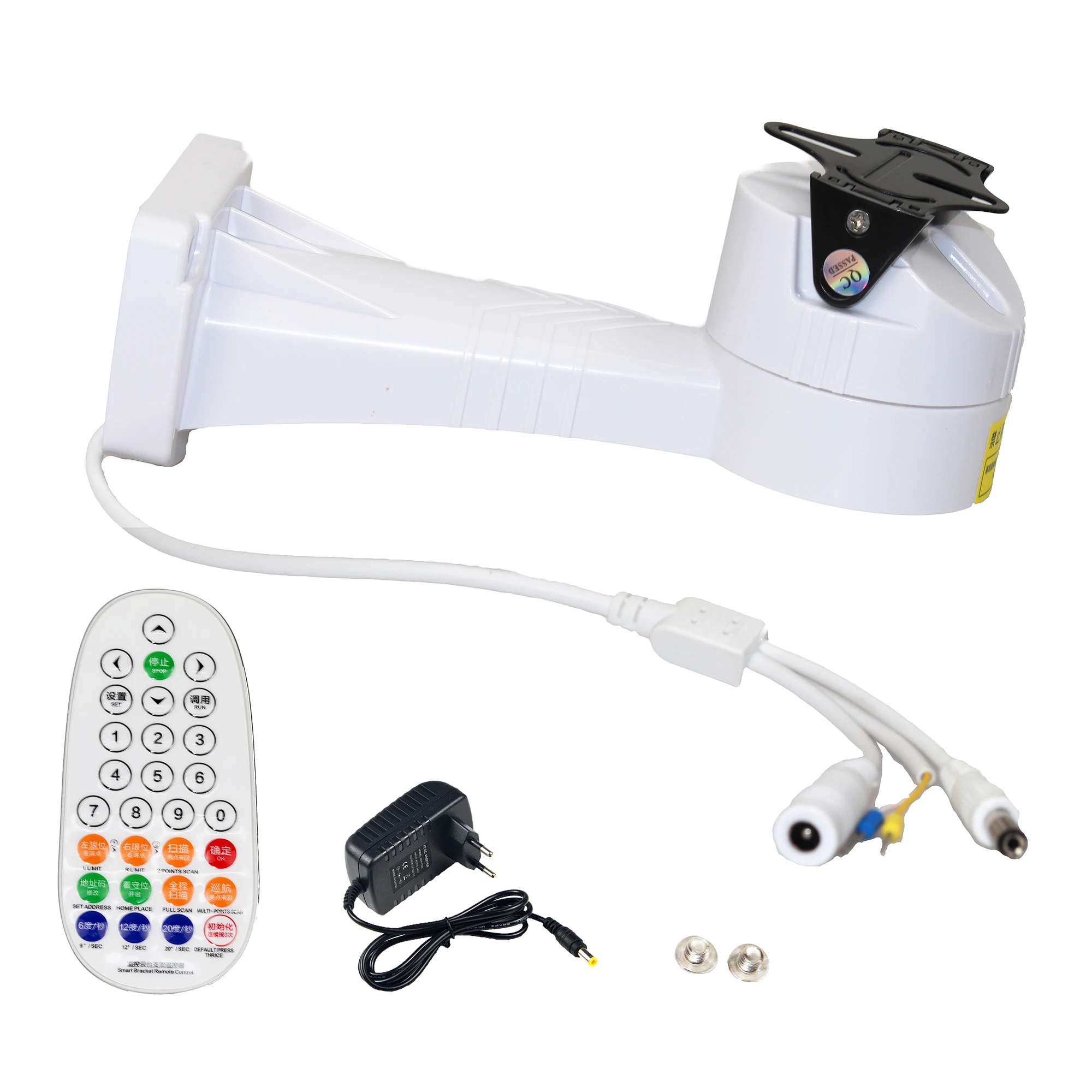 GZGMET 2019 NEW DESIGN ! Remot Rotating Bracket Automatic Pan Tilt Cctv Surveillance Camera IP