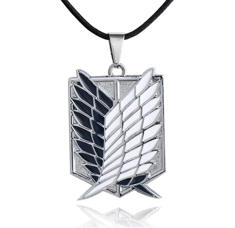 

Anime Pendant Pendant Necklace Attack Titan Boy Scarlet Logo Necklace Inquiry Body Erwin Smith Accessories Jewelry