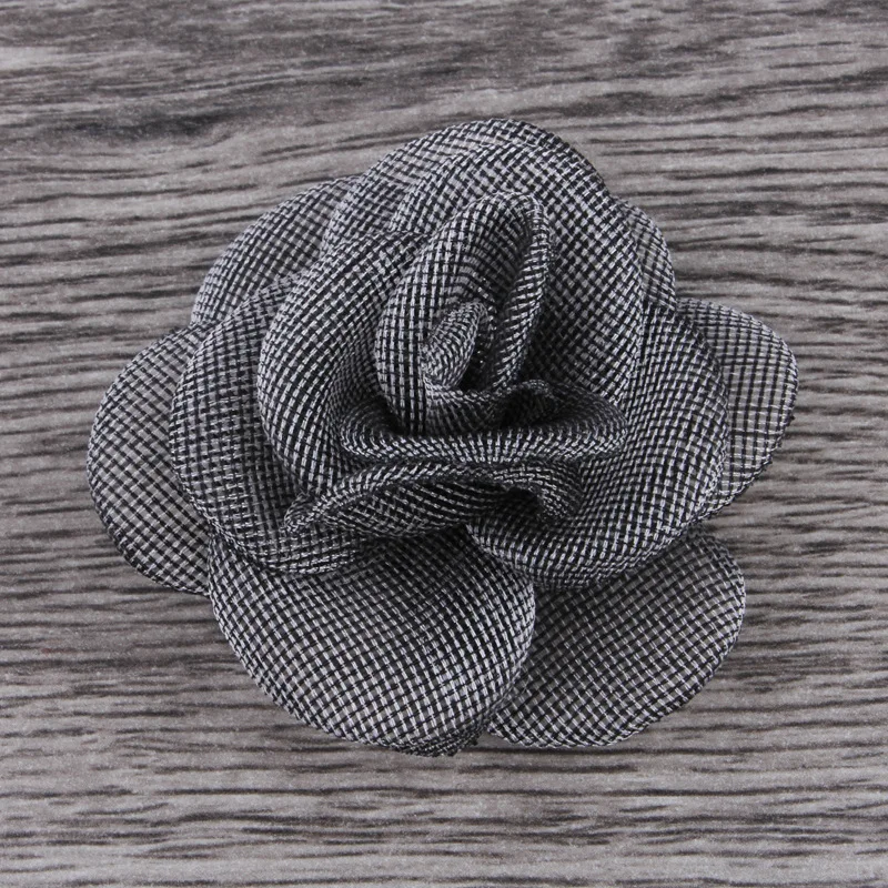 1 шт. многослойная марлевая заколка для волос 14 цветов 3 5 см|hair flower|fabric flowersflowers for