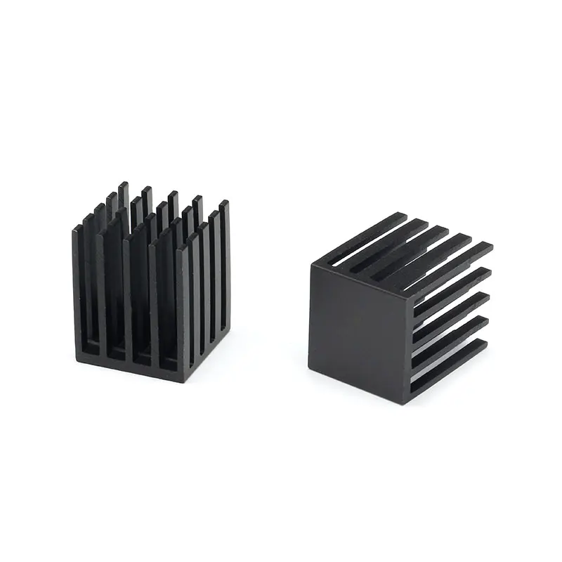 5pcs 191924mm Black Anodize Extruded Aluminum Radiators Aluminium Heatsink  (2)