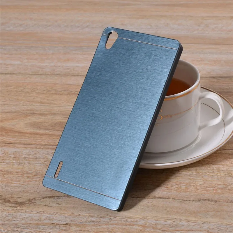 Для Huawei P6 P7 P8 P9 мини Lite Плюс/Y3 Y5 Y6 II Pro Y635 Y625 Y541 Y360 Y560 Case Жесткий Алюминиевый Металл +