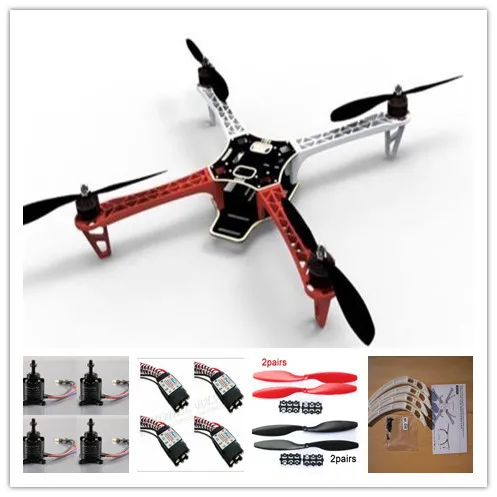 

F450 ATF Quadcopter Frame Kit & Sunnysky X2212 980KV BL Motor & SimonK 30A ESC