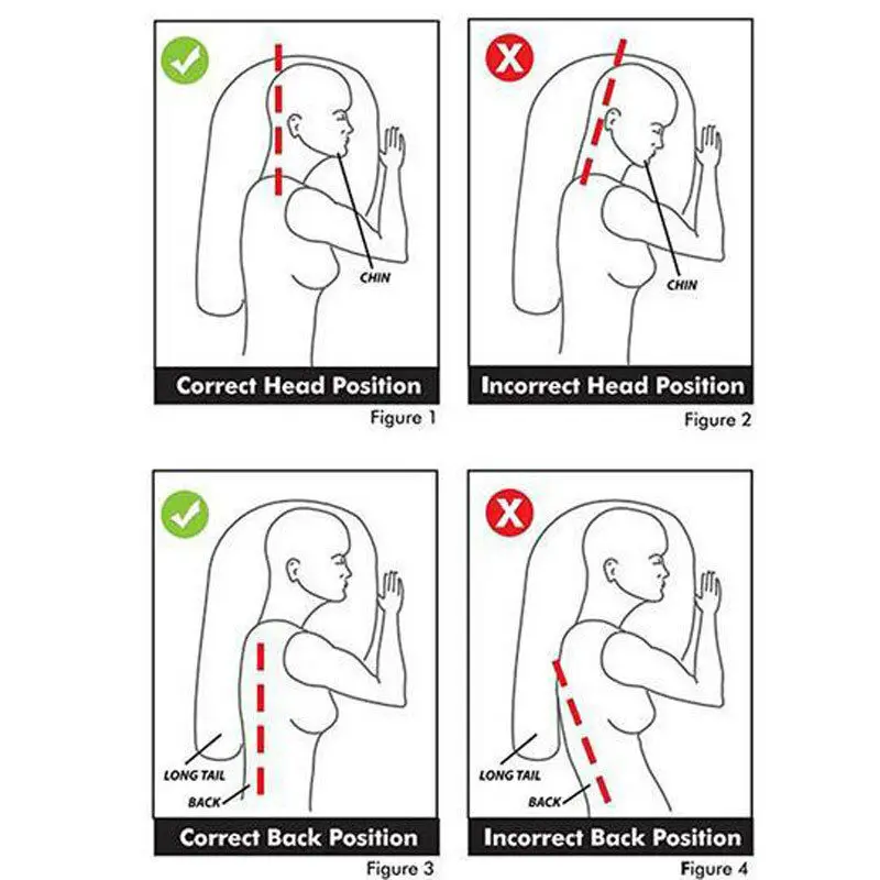 U Shaped Pillow Side Sleeper Pillows Neck & Back Pillow Hold Neck Spine Protection Cotton Pillow Cushion 6