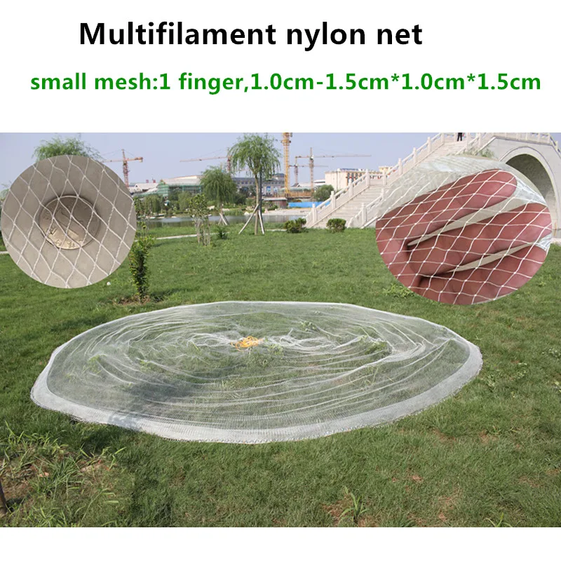 Korea style cast net hand throw net multifilament nylon fishing net fishing network potes rede de pesca Fishing supplies tool