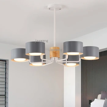 

Nordic LED Pendant Lights Living Room Restaurant Bedroom Reading Hanglamp Hotel Hall Corridor Clothing Shop Hanging Lamp Loft