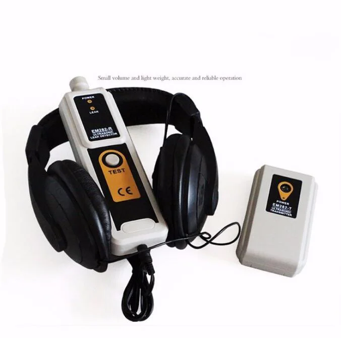 

Ultrasonic Leak detector & Transmitter Pressure & Vaccum System Locator Detects Air Water Dust Leaks