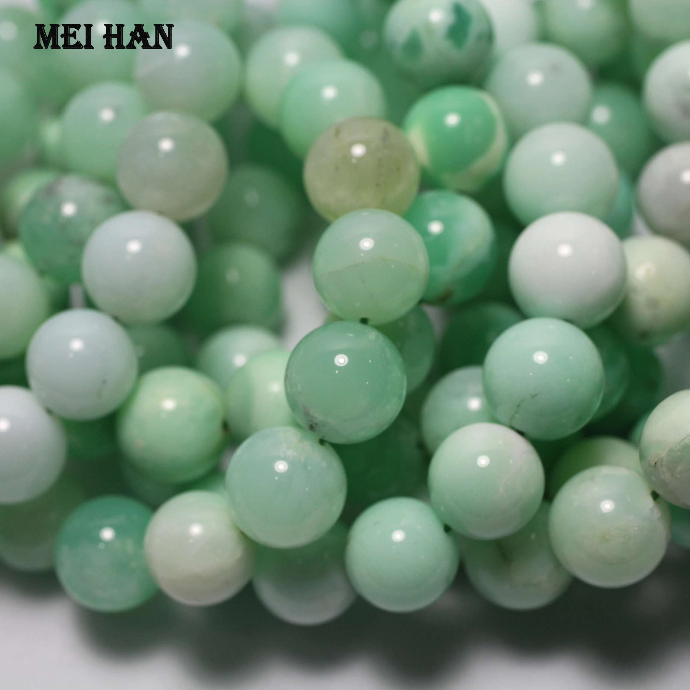 Wholesale 4-14mm Brazilian Aquamarine Round Gemstone Loose Bead 15/"