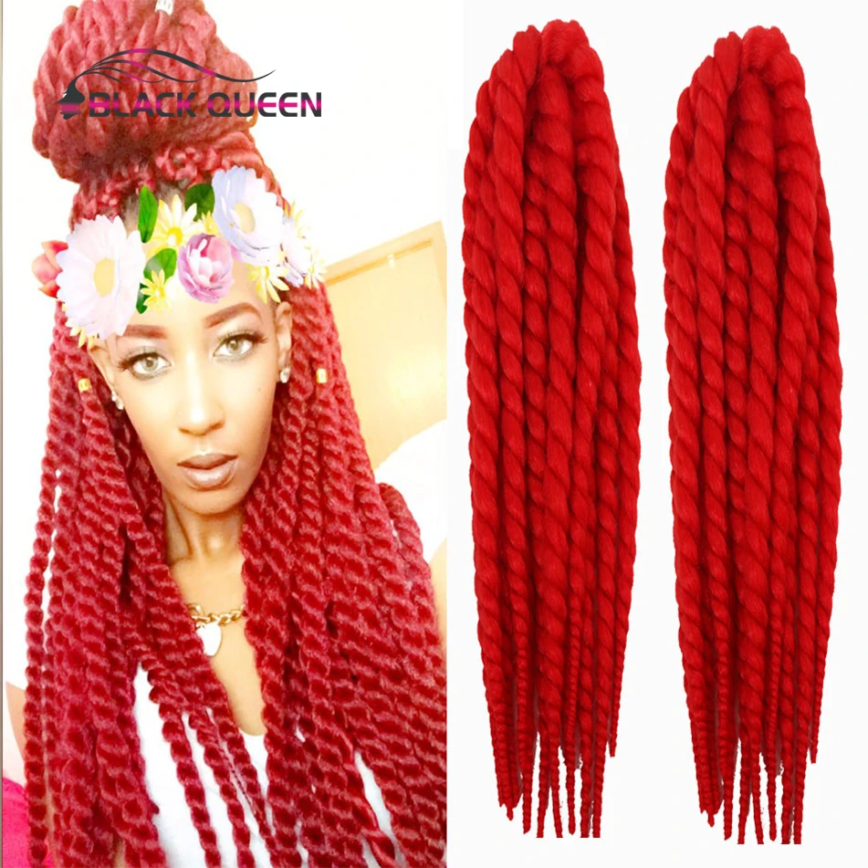 12 Inch Havana Mambo Twist Crochet Braids Hair For Kids Ombre