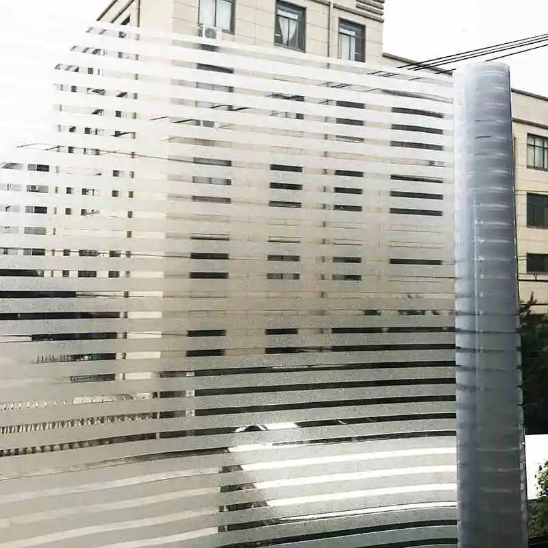 

Office glass bumper window frosted stained glass film sliding door partition privacy waist glass stickers