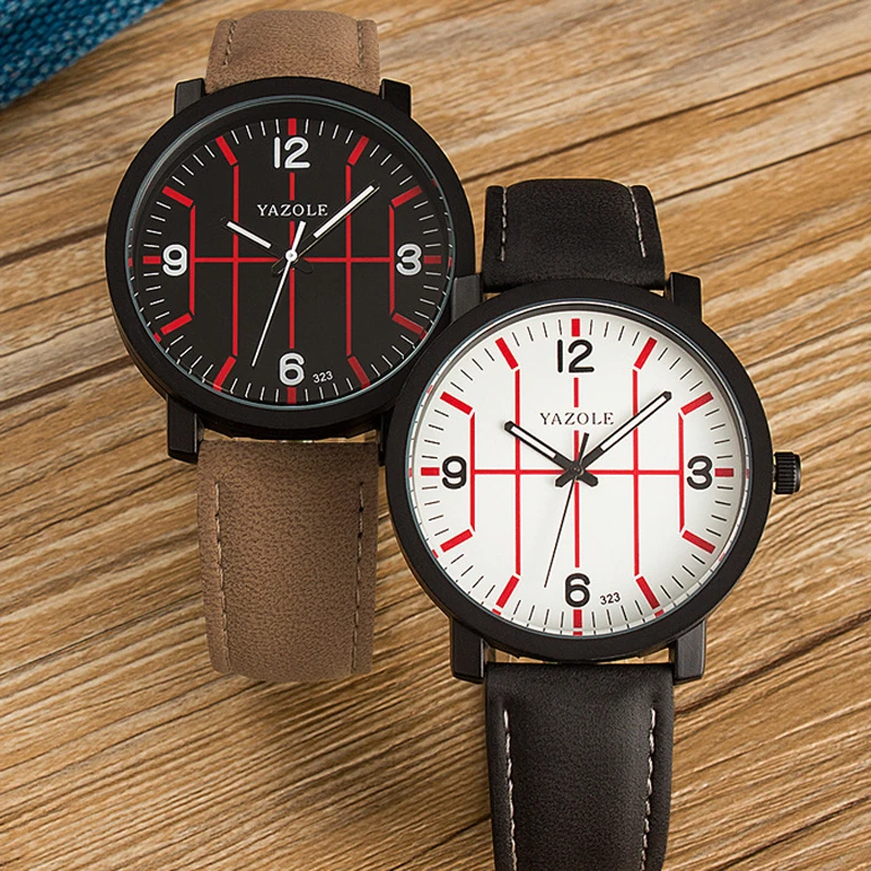 

Reloje 2019 NEW YAZOLE Mens Watches Top Luxury Brand Fashion Dress Male Quartz Clock Waterproof Sport Watches Relogio Masculino