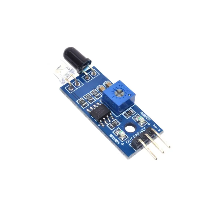 

Smart Electronics New for Arduino Diy Smart Car Robot Reflective Photoelectric 3pin IR Infrared Obstacle Avoidance Sensor Module