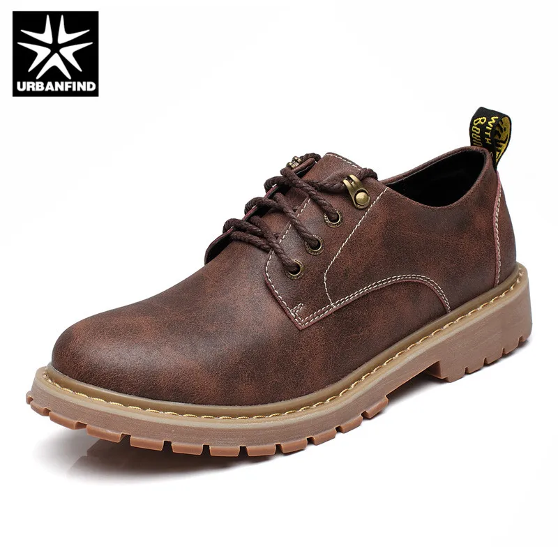

URBANFIND New Fashion Italian Men Shoes Luxury Classic Men Leather Shoes Men Oxfords Designer Waterproof Short Outdoor Footwear