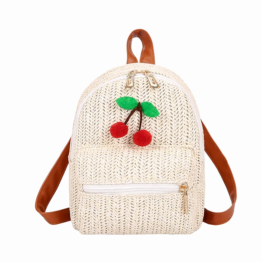 cherry mini backpack