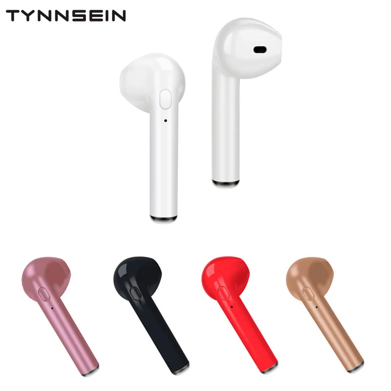 

TYNNSEIN i7s TWS Bluetooth Earphone Sport Wireless Earphones Earbuds Headset with Mic for Smart Phone iPhone Xiaomi Huawei