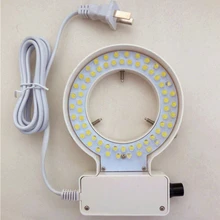 Светильник для микроскопа 70 мм внутренний диаметр Светодиодный светильник с регулируемой яркостью