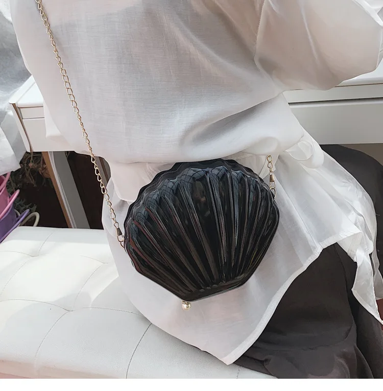 Женская мода один на плечо округлая сумка Корейская Сумочка Для женщин 2019 новая сумка на одно плечо ярких чешуйчатая сумка Оптовая торговля