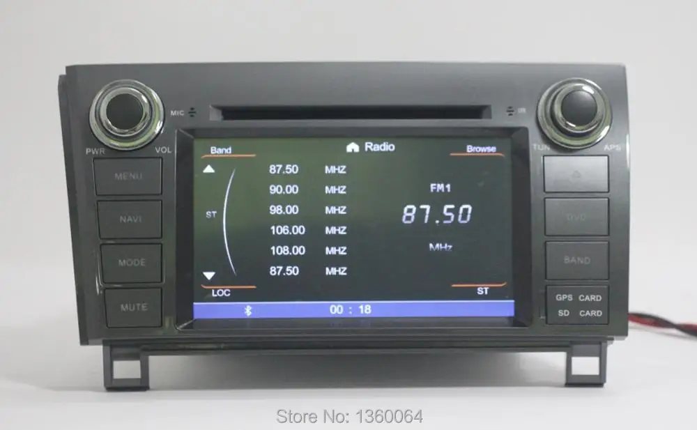 Flash Deal 2 din 7" Car DVD GPS For Toyota Tundra Sequoia Navigation Multimedia System Audio Video Player Media Stereo Head Unit Autoradio 7