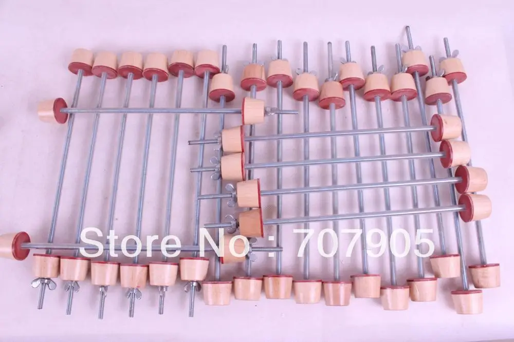 

luthier tool,84 pcs Double bass clamp fix top and back #Q58