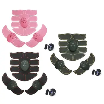 

New Eight Pack Muscle Smart EMS Hips Trainer Electric Muscle Stimulator Wireless Buttocks Abdominal PU Stimulator Fitness Body
