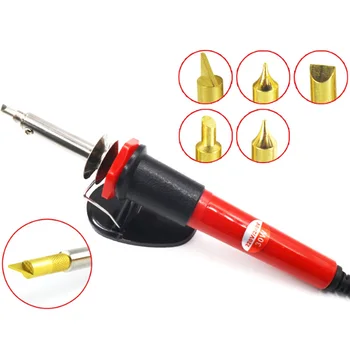 

7pcs/lot Soldering Iron Temperature Electric Solder Iron Rework Station Mini Handle Heat Pencil Welding Repair Tools UK