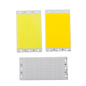 

Brightness COB LED Light Source Chip Led Strip Lamp DC12-14V 15W Lights For Car DIY Lamp Bulb Blue/Warm White/White 94*50mm IQ